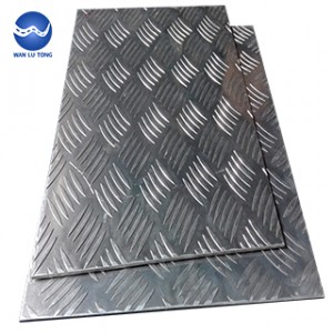 Stainless steel patterned plate