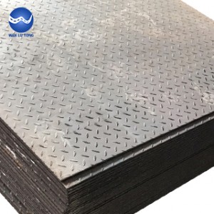 Stainless steel patterned plate