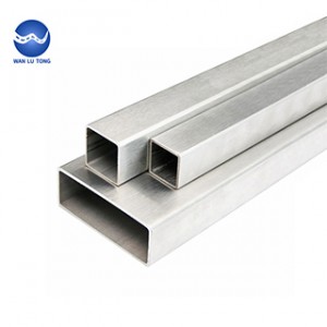 Stainless steel rectangular tube