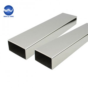 Stainless steel rectangular tube