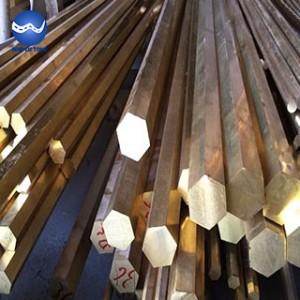 Tin bronze hexagonal rod