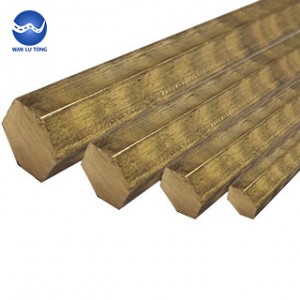 Tin bronze hexagonal rod