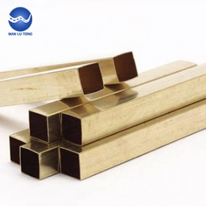 Tin bronze square tube