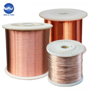 Purple copper wire