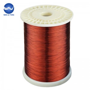 Purple copper wire