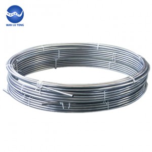 Stainless steel spiral tube